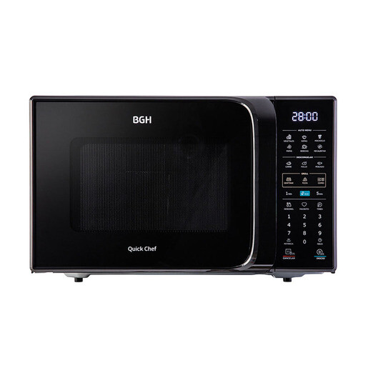 HORNO MICROONDAS BGH B-228DN20 28 LITROS NEGROGRILL | Olivero Online